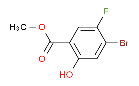 2-羟基-4-溴-5-氟苯甲酸甲酯