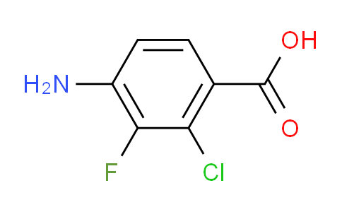 2-氯-3-氟-4-氨基苯甲酸