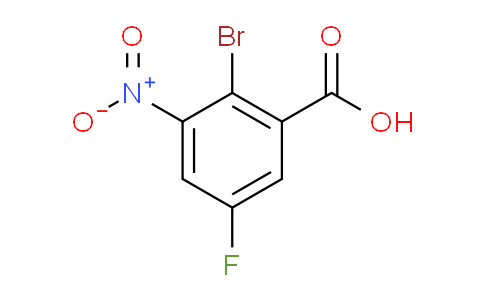 2-溴-5-氟-3-硝基苯甲酸
