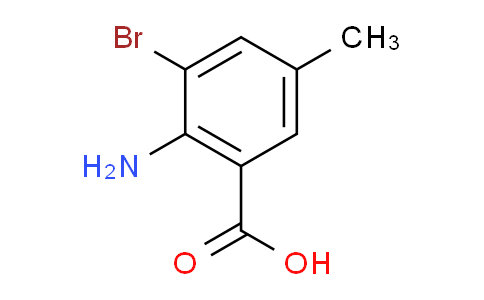 2-氨基-3-溴-5-甲基苯甲酸