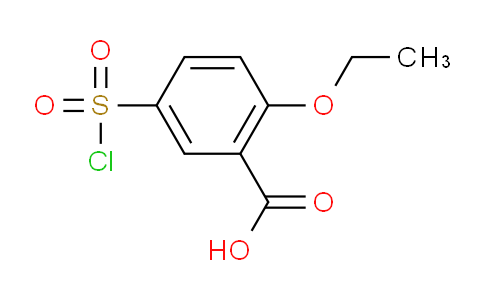 Benzoicacid, 5-(chlorosulfonyl)-2-ethoxy-