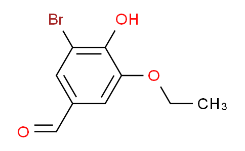 3-bromo-5-ethoxy-4-hydroxybenzaldehyde