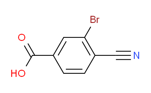 3-溴-4-氰基苯甲酸