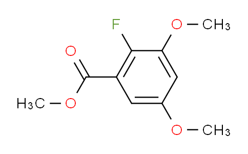 Benzoic acid, 2-fluoro-3,5-dimethoxy-, methyl ester