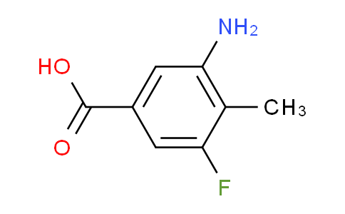 3-Amino-5-fluoro-4-methylbenzoic acid