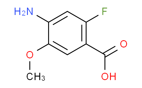 4-氨基-2-氟-5-甲氧基苯甲酸