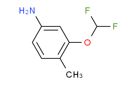 Benzenamine, 3-(difluoromethoxy)-4-methyl-
