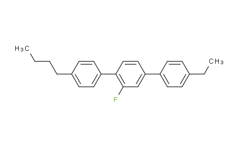 1,1':4',1''-Terphenyl, 4-butyl-4''-ethyl-2'-fluoro-