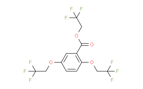 2,2,2-trifluoroethyl 2,5-bis(2,2,2-trifluoroethoxy)benzoate