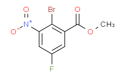 Methyl 2-bromo-5-fluoro-3-nitrobenzoate