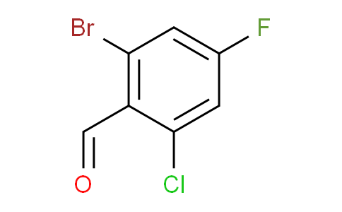 2-bromo-6-chloro-4-fluorobenzaldehyde