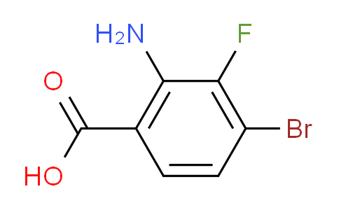 2-Amino-4-bromo-3-fluorobenzoic acid