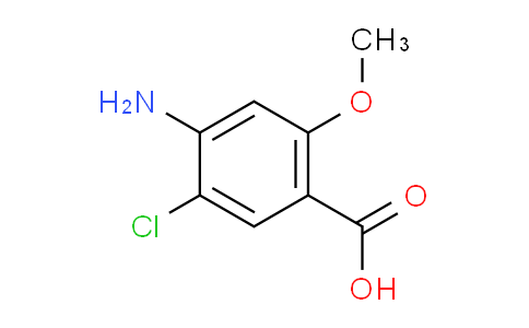 4-Amino-5-chloro-2-methoxybenzoic acid