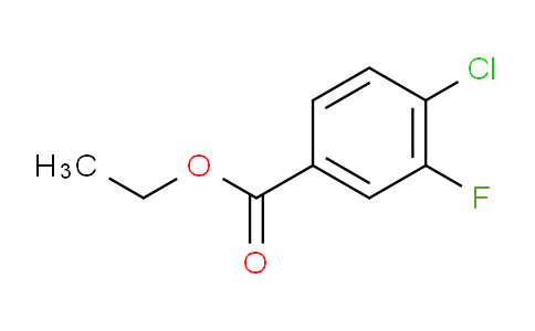 Benzoic acid, 4-chloro-3-fluoro-, ethyl ester