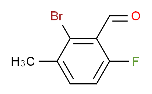2-Bromo-6-fluoro-3-methylbenzaldehyde