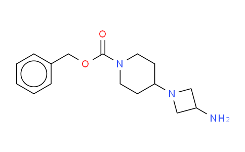 benzyl 4-(3-aminoazetidin-1-yl)piperidine-1-carboxylate