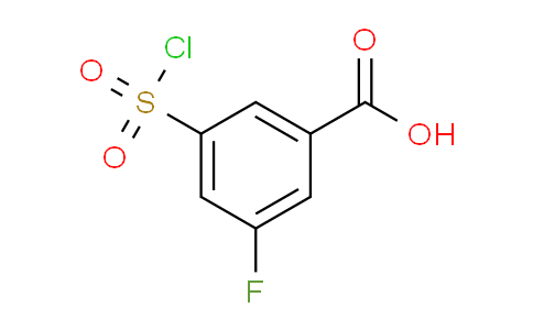 3-(chlorosulfonyl)-5-fluorobenzoic acid