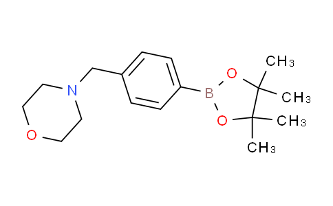 4-{[4-(4,4,5,5-tetramethyl-1,3,2-dioxaborolan-2-yl)phenyl]methyl}morpholine
