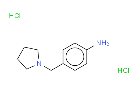 Benzenamine,4-(1-pyrrolidinylmethyl)-, hydrochloride (1:2)
