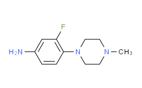 3-fluoro-4-(4-methyl-1-piperazinyl)benzenamine