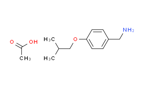 4-异丁氧基苄胺醋酸盐