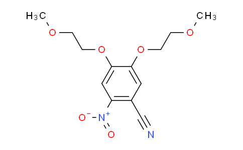 4,5-bis(2-methoxyethoxy)-2-nitrobenzonitrile
