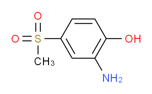 2-amino-4-(methylsulphonyl)phenol