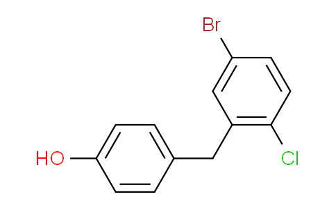 4-(5-溴-2-氯苄基)苯酚
