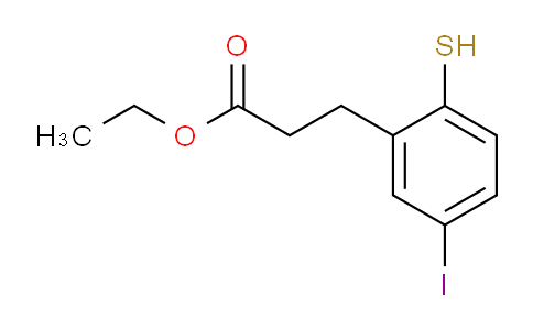 AS21705 | Ethyl 5-iodo-2-mercaptophenylpropanoate