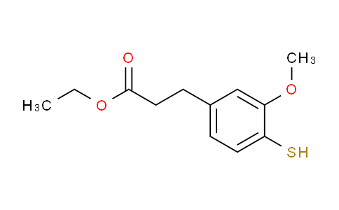 AS21712 | Ethyl 4-mercapto-3-methoxyphenylpropanoate