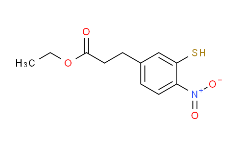 AS21726 | Ethyl 3-mercapto-4-nitrophenylpropanoate