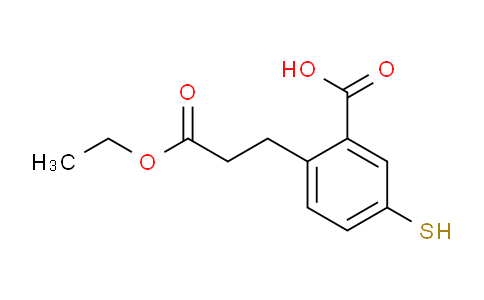 AS21728 | Ethyl 2-carboxy-4-mercaptophenylpropanoate