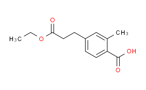 AS21739 | Ethyl 4-carboxy-3-methylphenylpropanoate