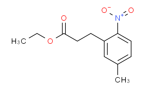 AS21746 | Ethyl 5-methyl-2-nitrophenylpropanoate