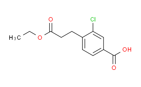 AS21762 | Ethyl 4-carboxy-2-chlorophenylpropanoate