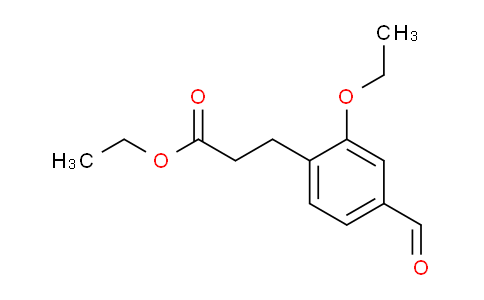 AS21768 | Ethyl 2-ethoxy-4-formylphenylpropanoate