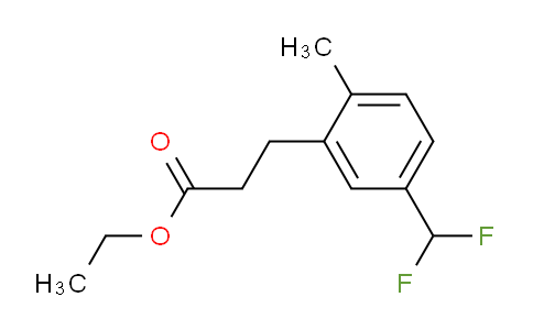 AS21769 | Ethyl 5-(difluoromethyl)-2-methylphenylpropanoate