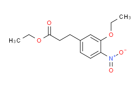 AS21772 | Ethyl 3-ethoxy-4-nitrophenylpropanoate