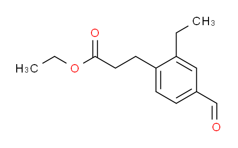 AS21774 | Ethyl 2-ethyl-4-formylphenylpropanoate