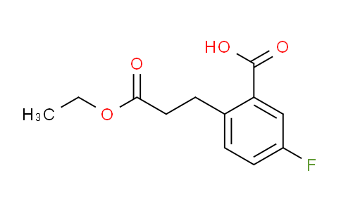 AS21776 | Ethyl 2-carboxy-4-fluorophenylpropanoate