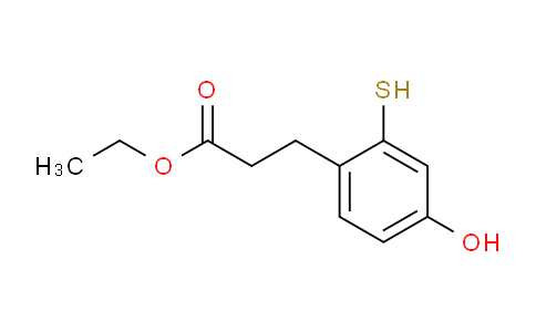 AS21782 | Ethyl 4-hydroxy-2-mercaptophenylpropanoate