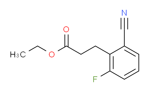 AS21797 | Ethyl 2-cyano-6-fluorophenylpropanoate