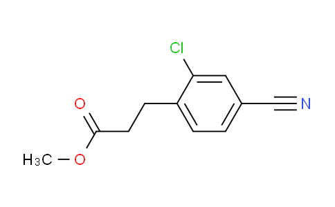 AS21816 | Methyl 2-chloro-4-cyanophenylpropanoate