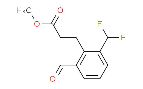 AS21825 | Methyl 2-(difluoromethyl)-6-formylphenylpropanoate