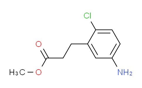 AS21836 | Methyl 5-amino-2-chlorophenylpropanoate