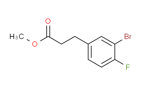 AS21840 | Methyl 3-(3'-bromo-4'-fluorophenyl)propionate