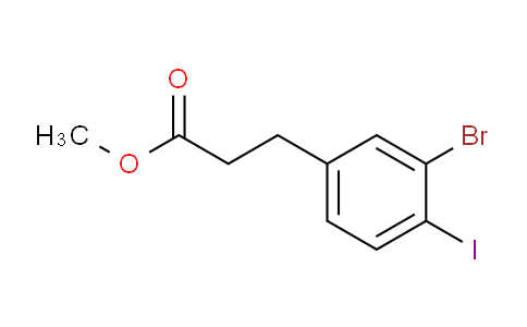 AS21843 | Methyl 3-(3'-bromo-4'-iodophenyl)propionate