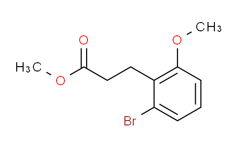 AS21844 | Methyl 3-(2'-bromo-6'-methoxyphenyl)propionate