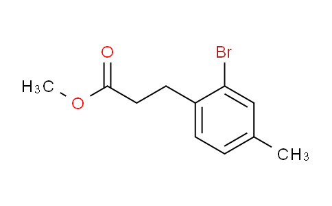 AS21846 | Methyl 3-(2'-bromo-4'-methylphenyl)propionate