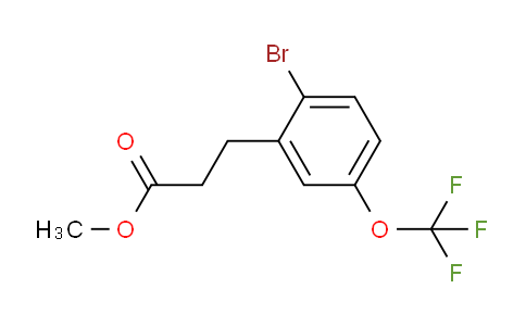 AS21847 | Methyl 3-(2'-bromo-5'-(trifluoromethoxy)phenyl)propionate